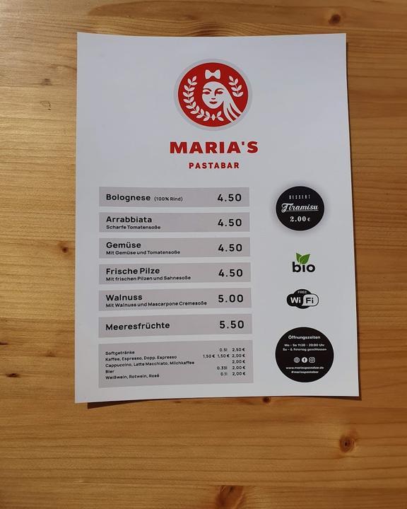 Marias Pasta Bar